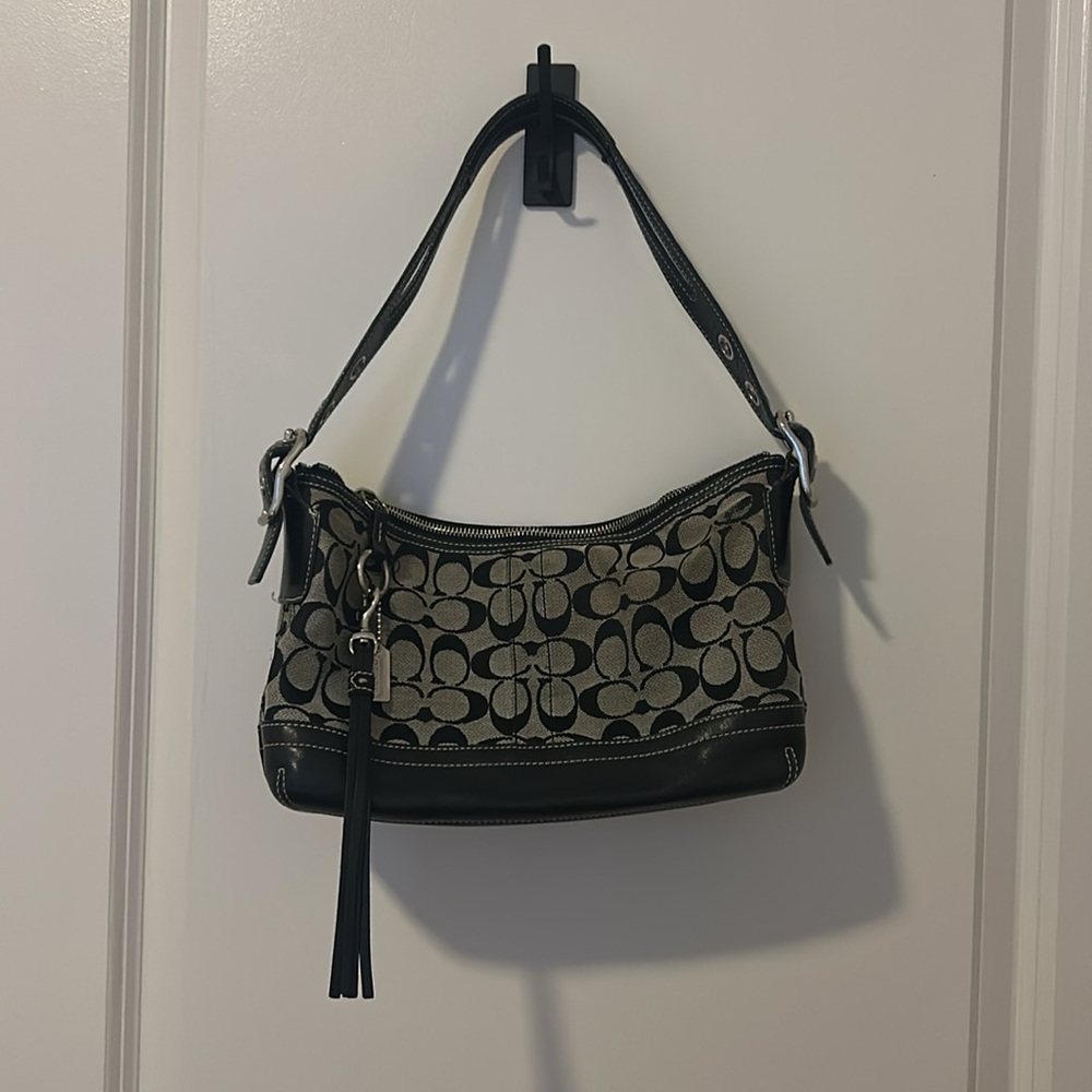 Coach East West Legacy Jacquard Duffle 9363